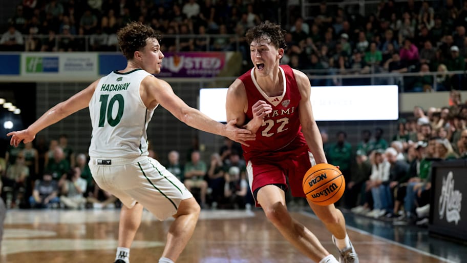 Miami (Ohio) guard Brant Byers is a major matchup problem.