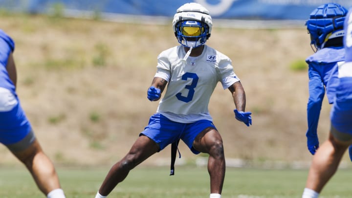 Los Angeles Rams OTA Offseason Workout, Kamren Curl