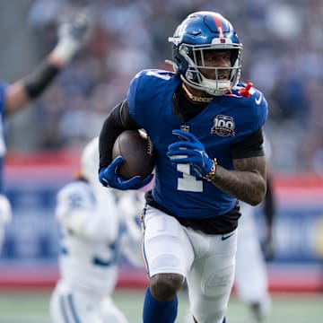 New York Giants wide receiver Malik Nabers