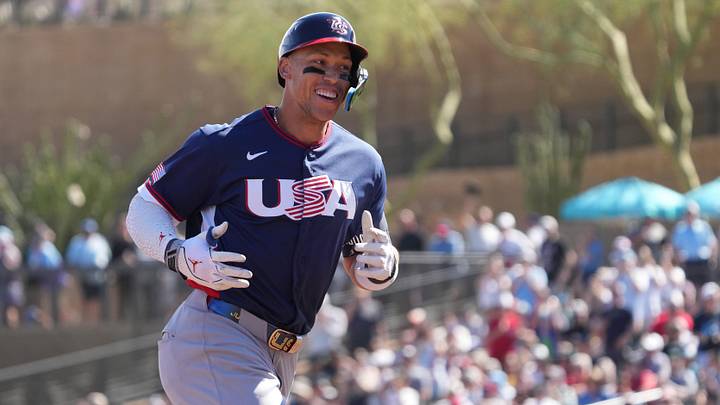 United States right fielder Aaron Judge.