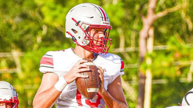 Notre Dame commit Noah Grubbs is back for one more run at a state championship with Lake Mary.