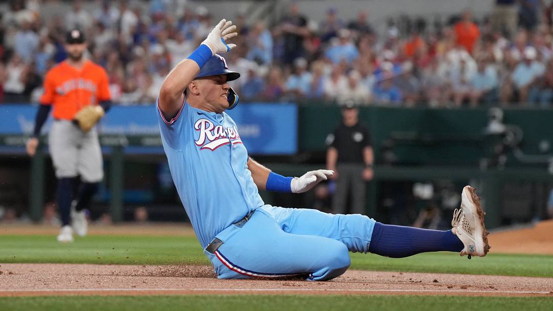 Texas Rangers third baseman Josh Jung 