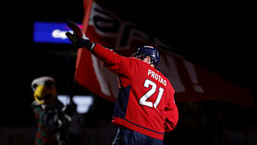 Aliaksei Protas, Washington Capitals Mandatory Credit: Amber Searls-Imagn Images