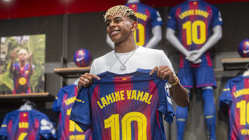 Lamine Yamal a récemment pris le numéro 10 avec le FC Barcelone.