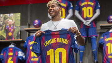 Lamine Yamal inherits FC Barcelona's iconic number 10 jersey after signing until 2031