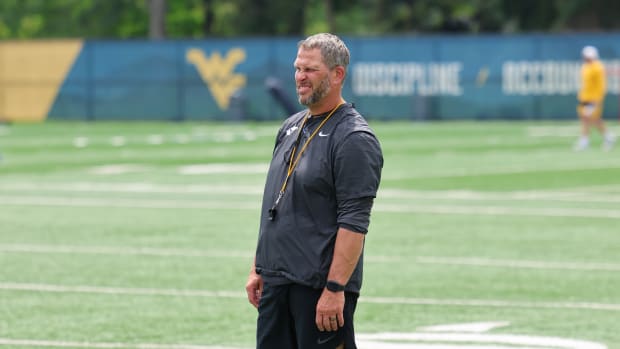 West Virginia University Assistant Athletics Director and Strength and Conditioning head coach Mike Joseph.