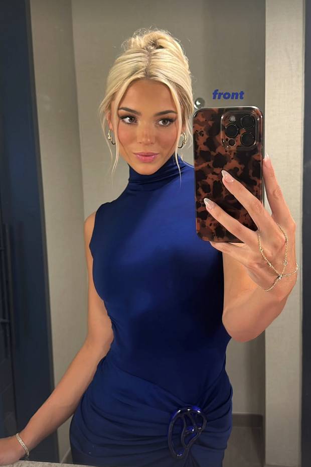 Livvy Dunne’s backless dress surprise has Paul Skenes swooning at MLB