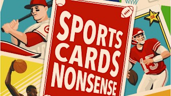 Major selling brand Sports Cards Nonsense is breaking on eBay Live.