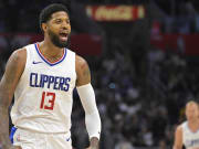 Los Angeles Clippers forward Paul George.
