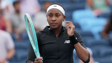 Coco Gauff at the Cincinnati Open