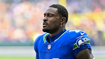 DK Metcalf of the Seattle Seahawks