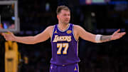 Los Angeles Lakers guard Luka Doncic is a solid prop target on Sunday.
