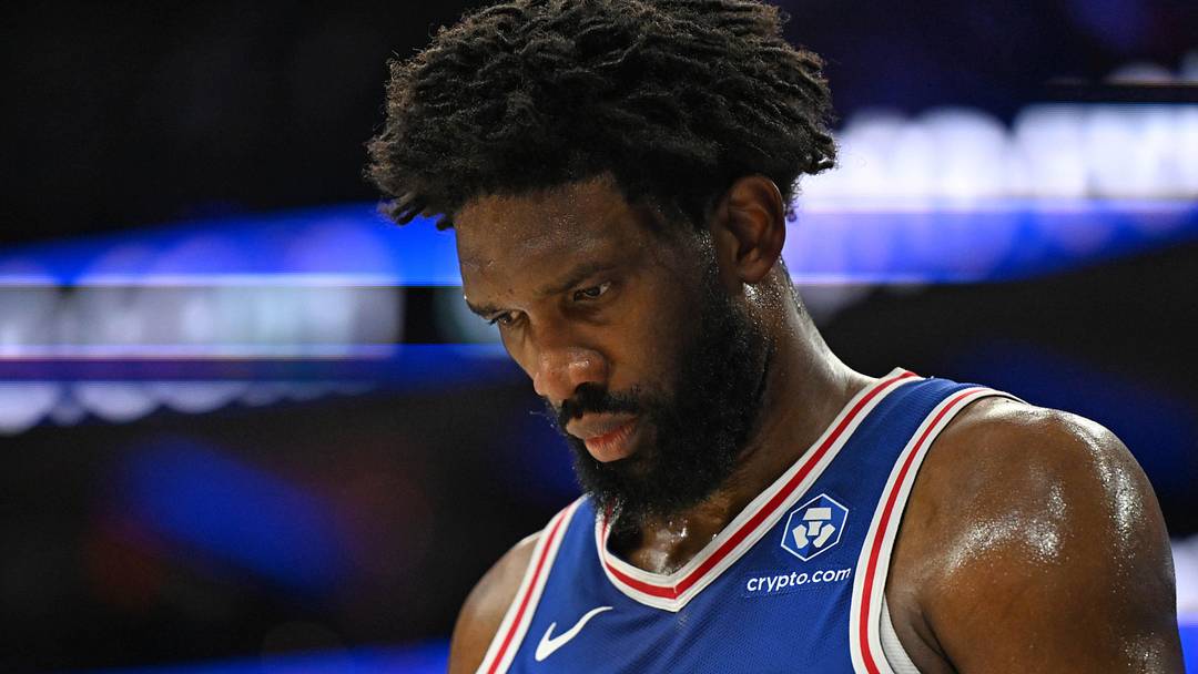 Philadelphia 76ers center Joel Embiid (21) against the Indiana Pacers at Xfinity Mobile Arena on January 19, 2026. Philadelphia 76ers center Joel Embiid (21) against the Indiana Pacers at Xfinity Mobile Arena on January 19, 2026.