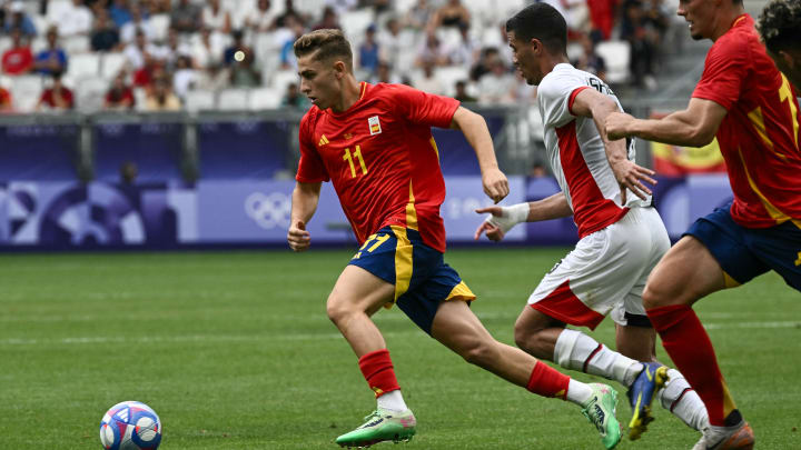 Fermín López, do Barcelona. é um dos destaques de La Roja