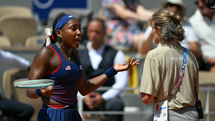 Coco Gauff at the Olympics