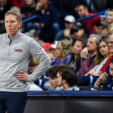 Gonzaga Bulldogs head coach Mark Few.