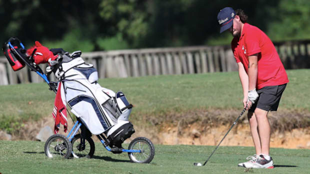 Photos: Jessieville vs. Harmony Grove in Arkansas Varsity high school golf match (08/21/2025)