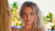 Kate Wasley was photographed by Yu Tsai in Aruba. 