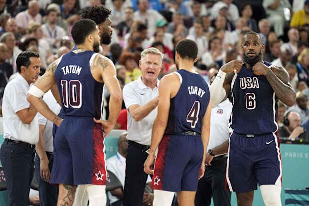 United States head coach Steve Kerr