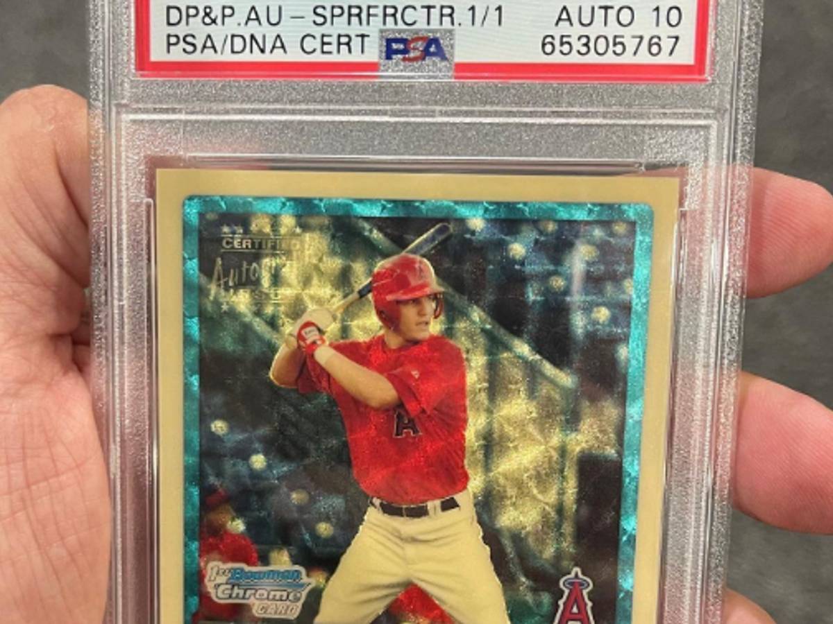 The Most Expensive Superfractors Ever Sold! (From Mike Trout to