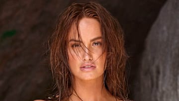 Haley Kalil was photographed by Josie Clough in Scrub Island, British Virgin Islands.