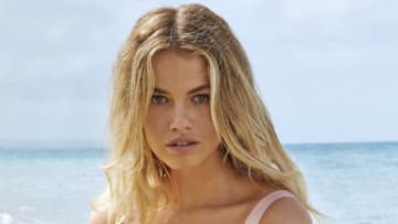 Hailey Clauson was photographed by James Macari in the Dominican Republic.