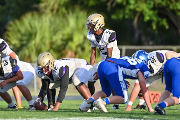 Desoto County vs. Okeechobee in Florida Varsity high school football showdown 08/22/2025 