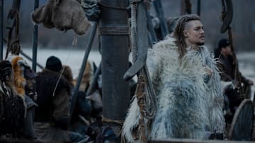 The Last Kingdom: Seven Kings Must Die. Alexander Dreymon as Uhtred in The Last Kingdom: Seven Kings Must Die. Cr. Courtesy of Netflix © 2023