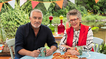 Great American Baking Show judges Prue Leith and Paul Hollywood