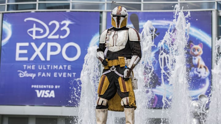 Cosplay And General Atmosphere Outside Disney's 2022 D23 Convention