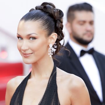 Bella Hadid attends the premiere of ‘L'Amour Ouf’ at the 77th Cannes Film Festival in Cannes, France, in May 2024. 