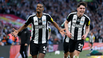 Alexander Isak scored on a memorable day for Newcastle