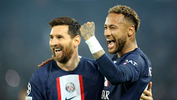 Messi y Neymar con el PSG