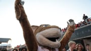 Butch T. Cougar waves to Beavers fans before the game against Washington State at Reser Stadium at Oregon State University in Corvallis, Ore. on Saturday, Oct. 15, 2022.

Ncaa Football Washington State At Oregon State 545