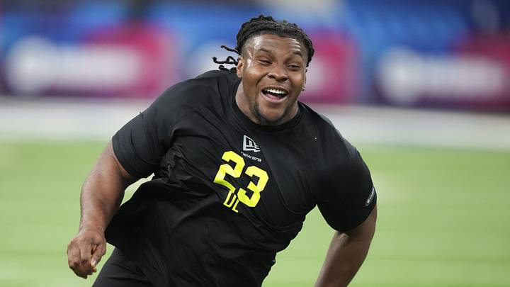 Texas A&M defensive lineman Tyler Onyedim