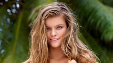 Nina Agdal was photographed by James Macari in Desroches Island, Seychelles.