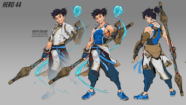 Overwatch 2 Aqua Concept Art