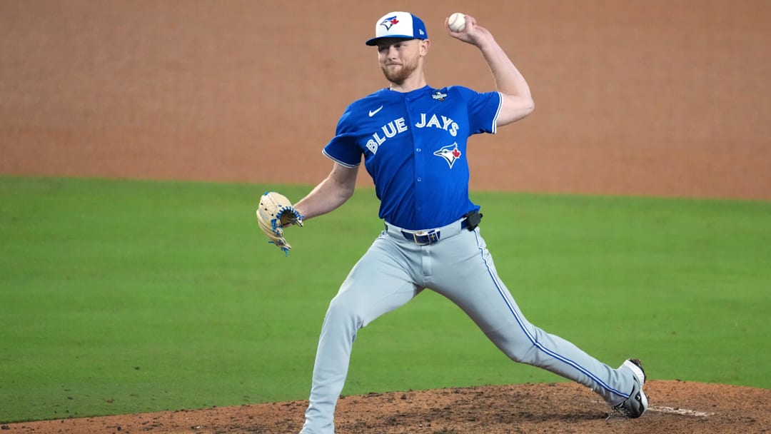 Toronto Blue Jays pitcher Eric Lauer.