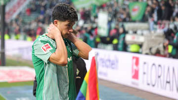 Julian Malatini hat bei Werder keinen einfachen Stand