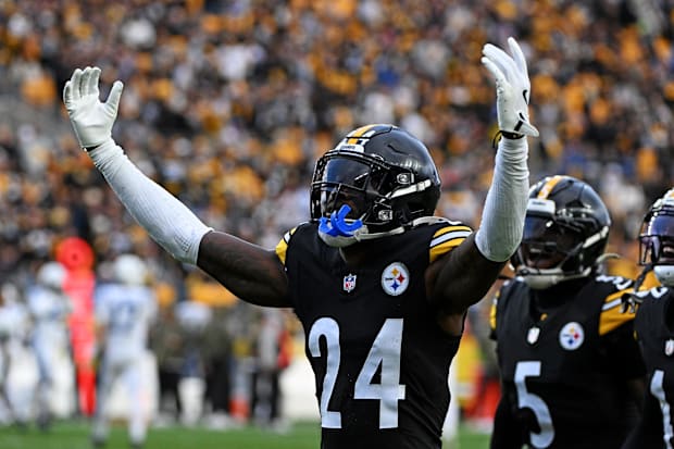 Pittsburgh Steelers cornerback Joey Porter Jr.