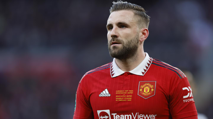 Shaw injured himself in the Carabao Cup final 