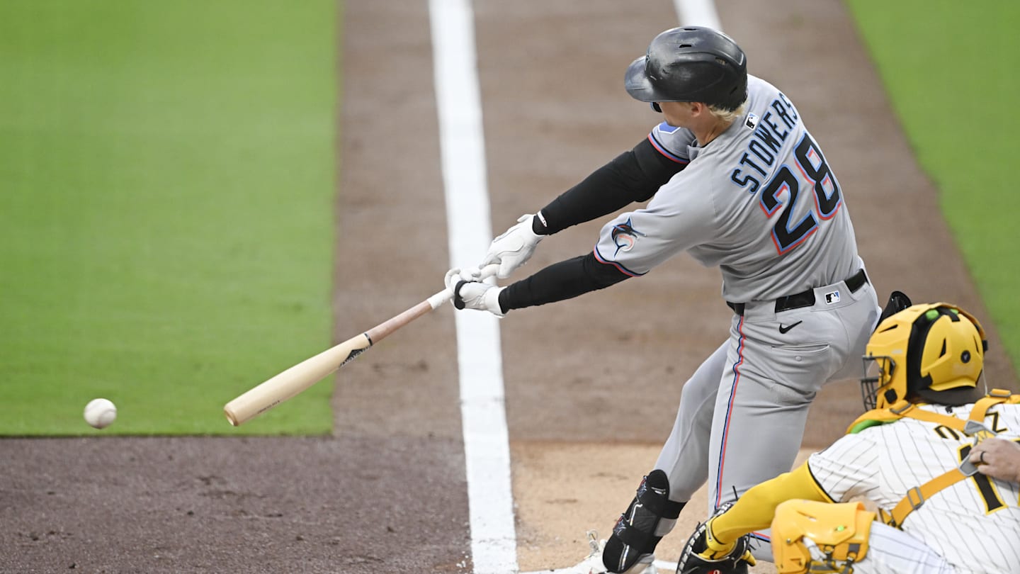 MLB Insider Pegs Marlins OF Kyle Stowers as Potential Trade Candidate