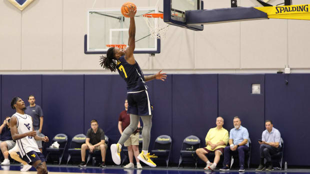 West Virginia University guard Javon Small