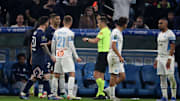 Achraf Hakimi a notamment été exclu lors du match aller à l'Orange Vélodrome.