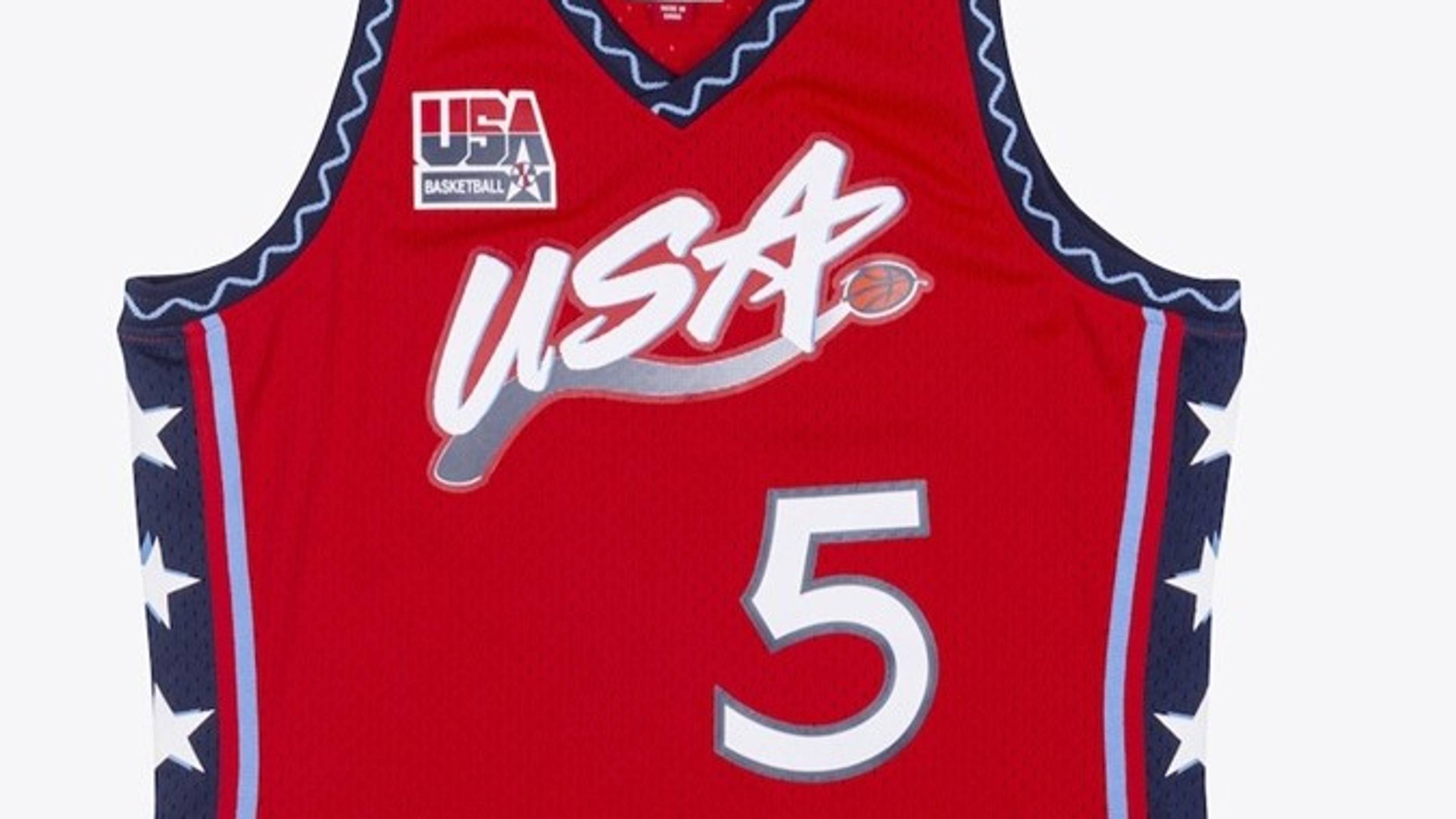 Dawn Staley's 1996 Team USA jersey.
