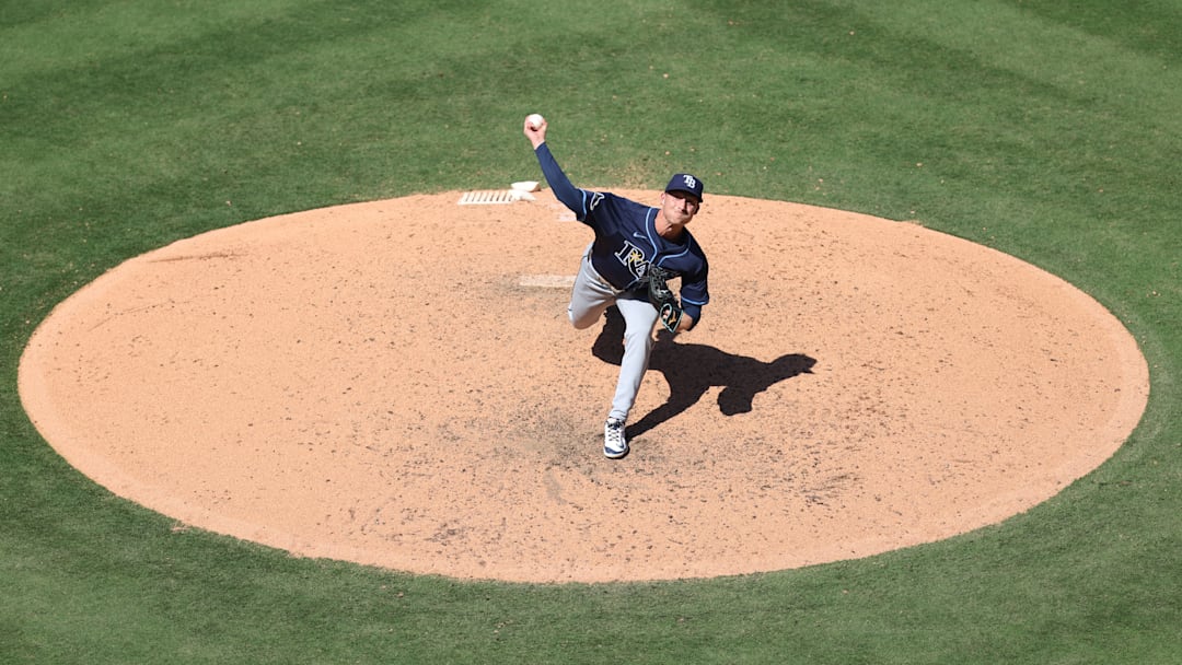 Tampa Bay Rays v Los Angeles Angels