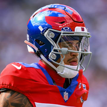 New York Giants wide receiver Jalin Hyatt 