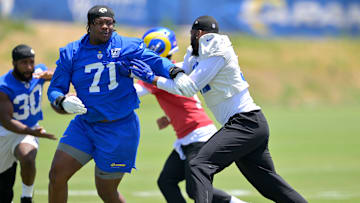 Los Angeles Rams Minicamp, Warren McClendon Jr., Ochaun Mathis