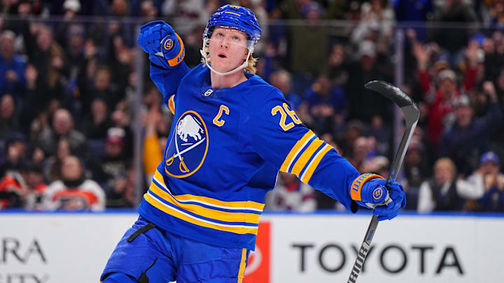 Buffalo Sabres captain Rasmus Dahlin