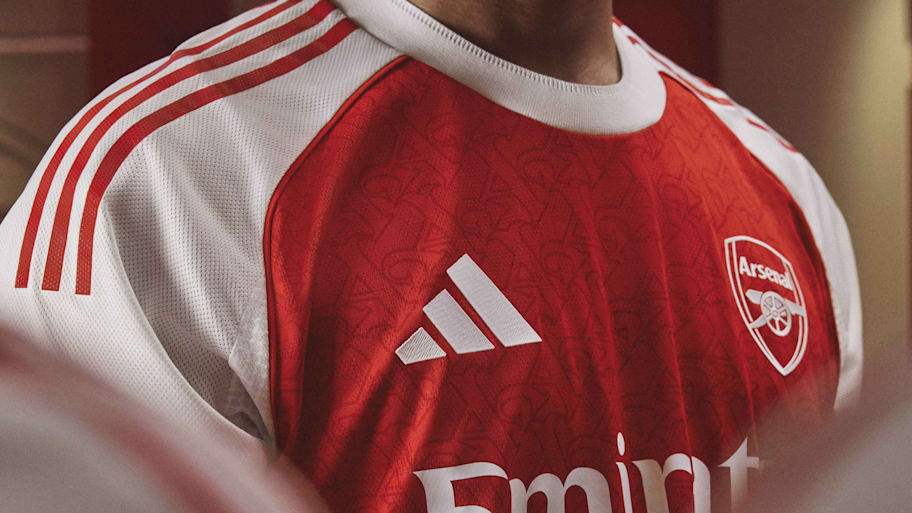 Arsenal's new adidas shirt for the 2025/26 season